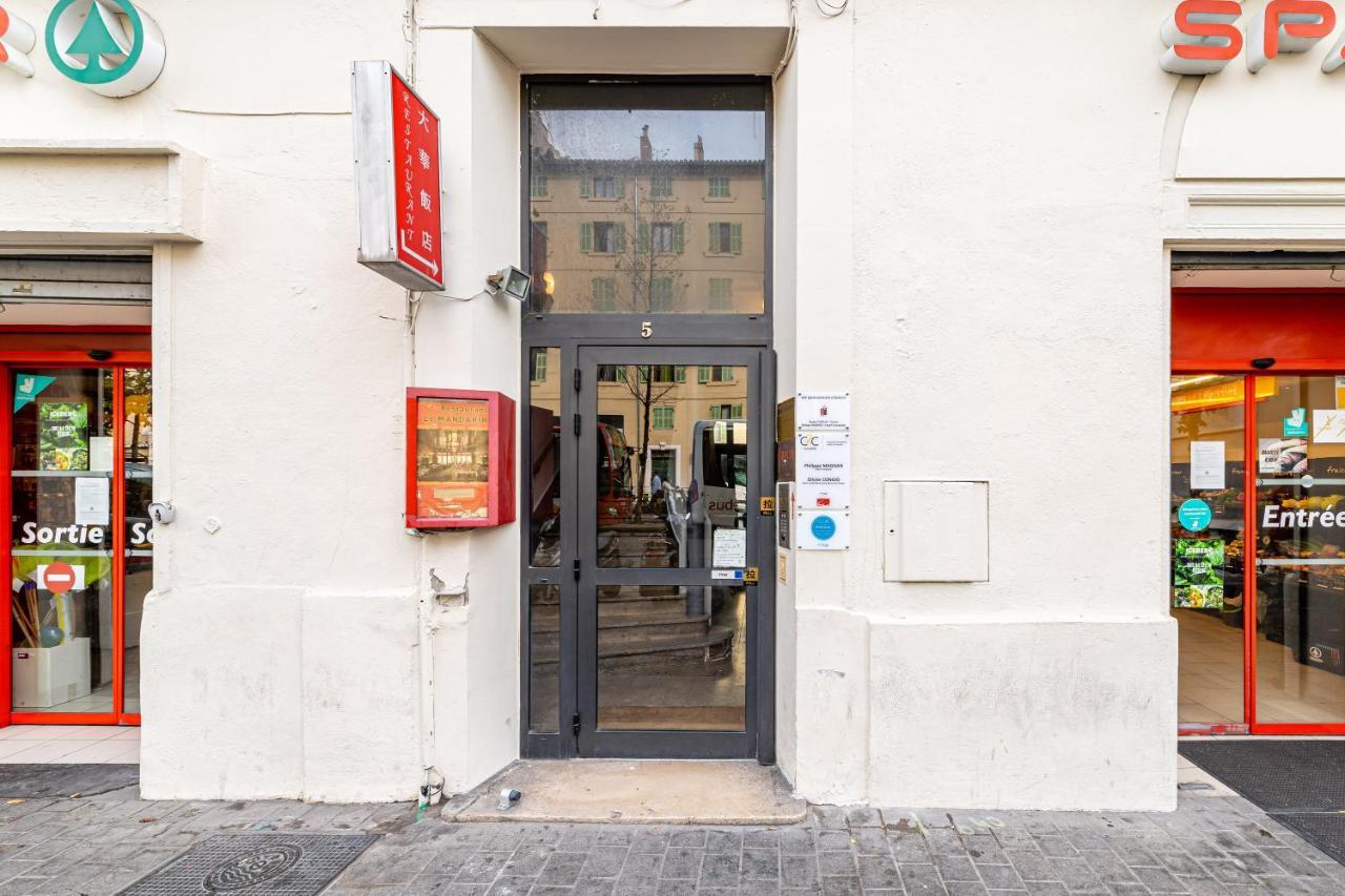 Studio Travel 24M2, 120M Vieux-Port ,Clim , Wifi ,Acces Autonome Avec Code Марсель Экстерьер фото
