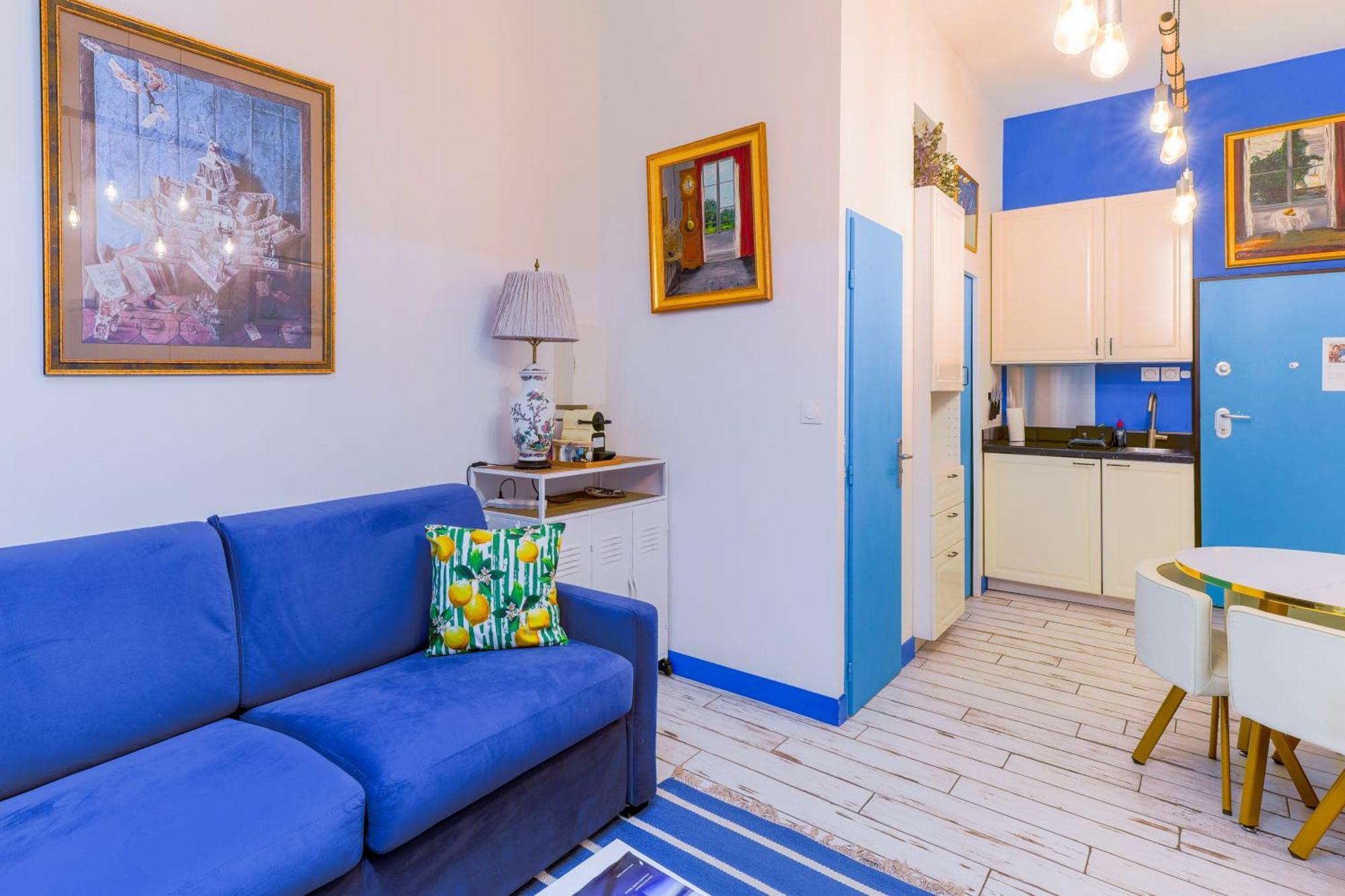Studio Travel 24M2, 120M Vieux-Port ,Clim , Wifi ,Acces Autonome Avec Code Марсель Экстерьер фото